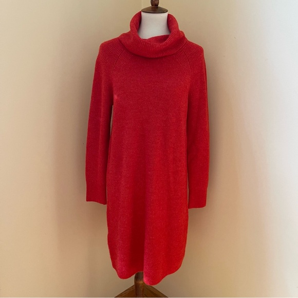 LOFT Cowl Neck Sweater Dress - Picture 4 of 7